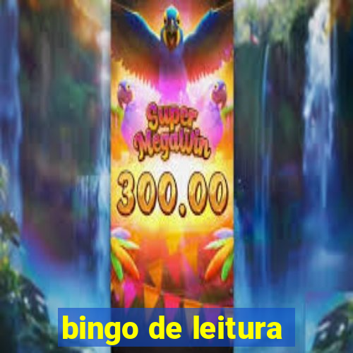 bingo de leitura